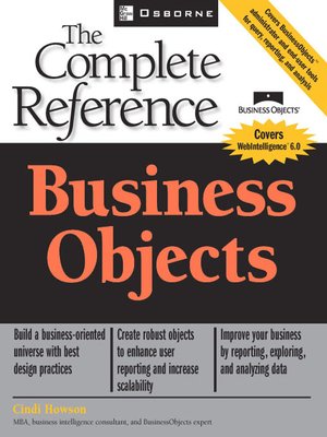 Business Objects - ebook